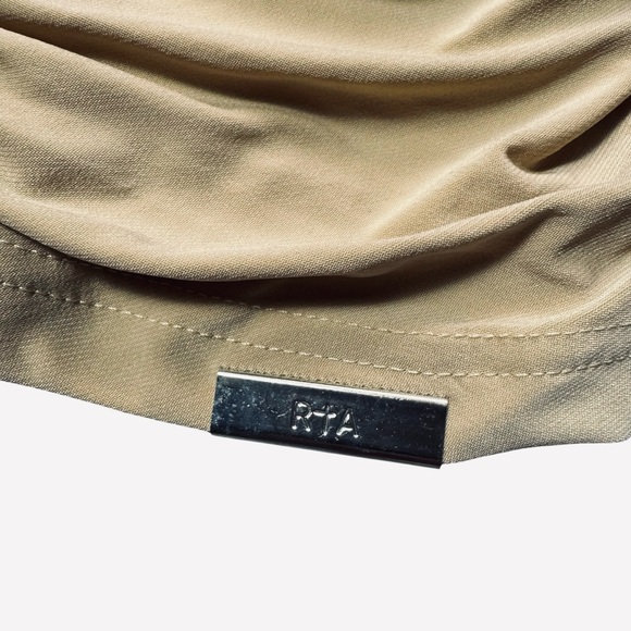 NWT New Rta Adriana Mini Sesame Beige Dress Size XL - Picture 11 of 11